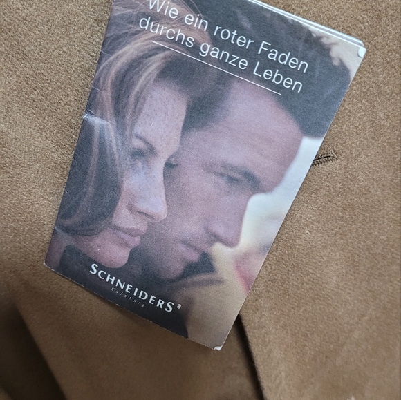 NWT/ Men's Schneiders Cashmere Coat Beigh NWT - Picture 3 of 16